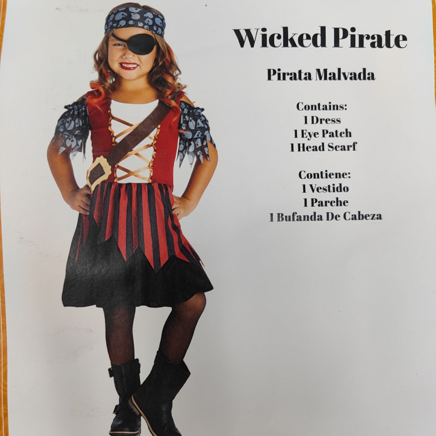 PIRATA MALVADA NIÑA