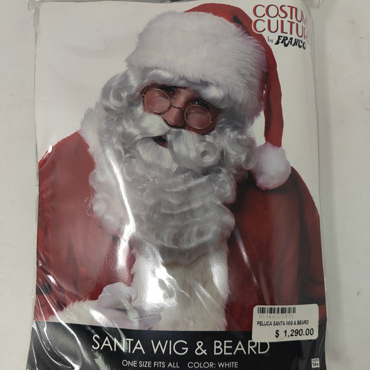 Peluca santa wig and befare