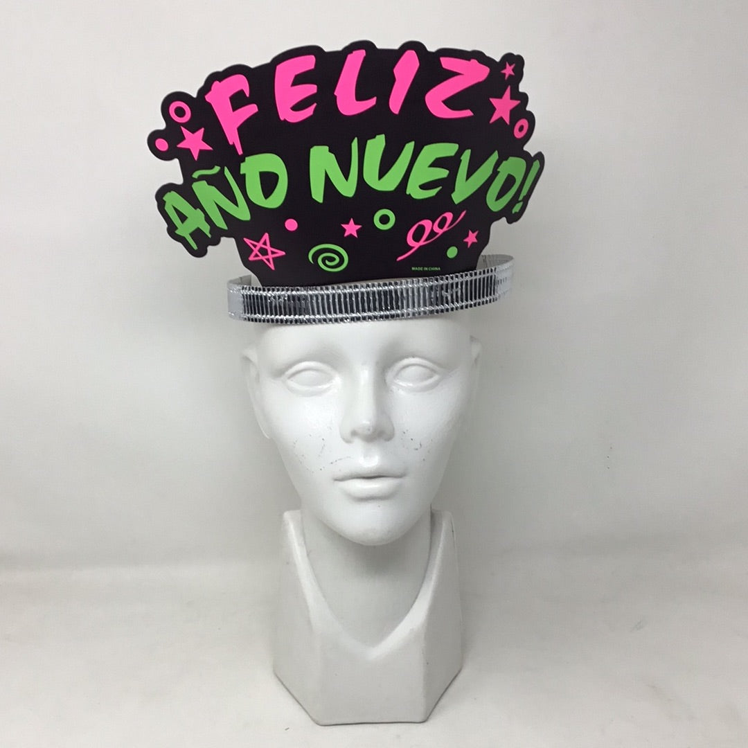 Diadema neon Año Nuevo