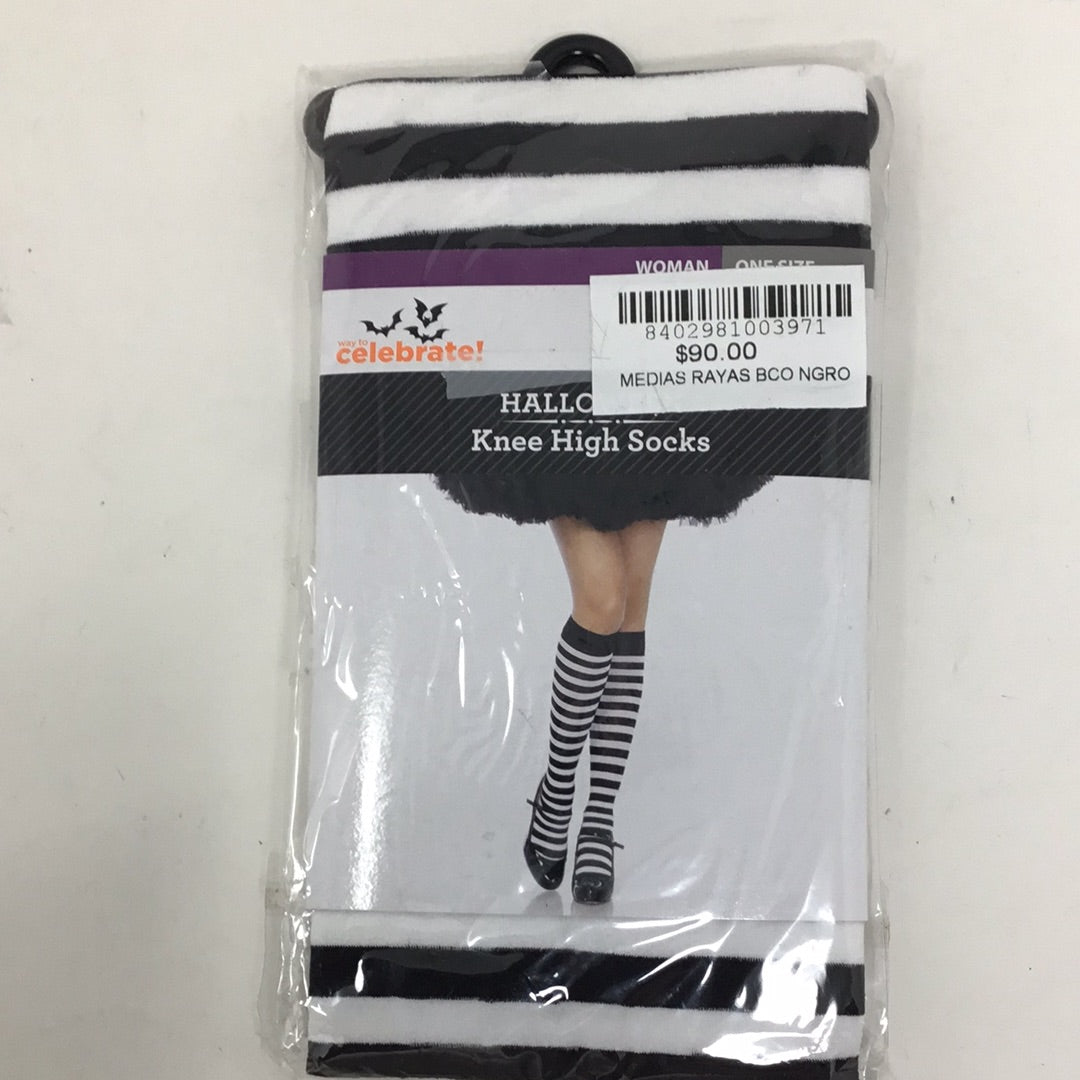 MEDIAS RAYAS BCO NGRO