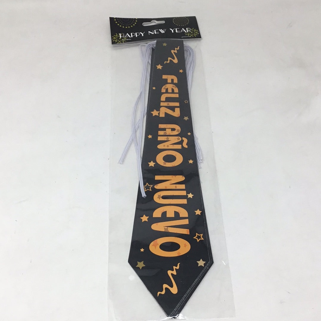 Corbata año nuevo 12pz