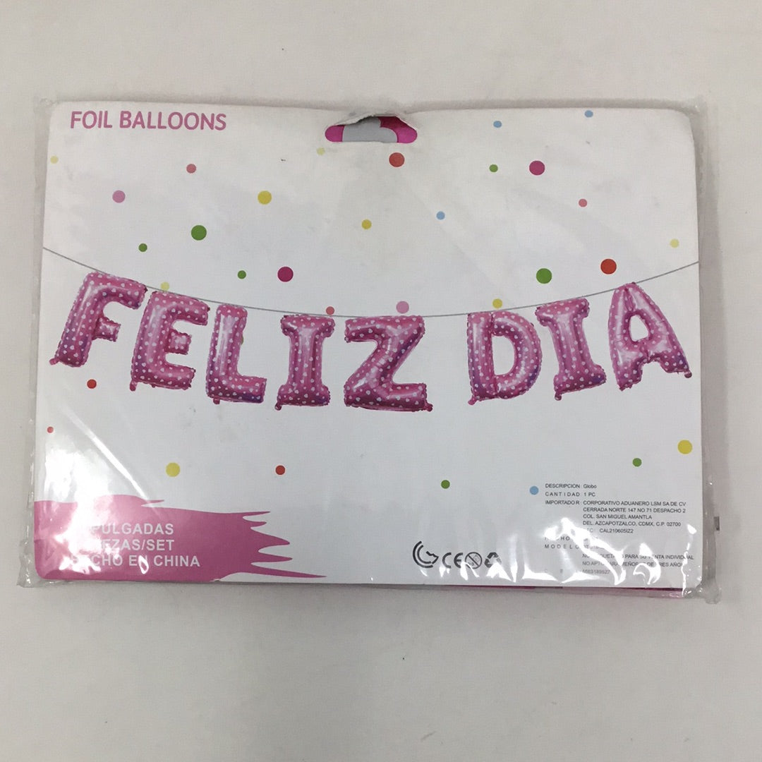 Globo feliz dia