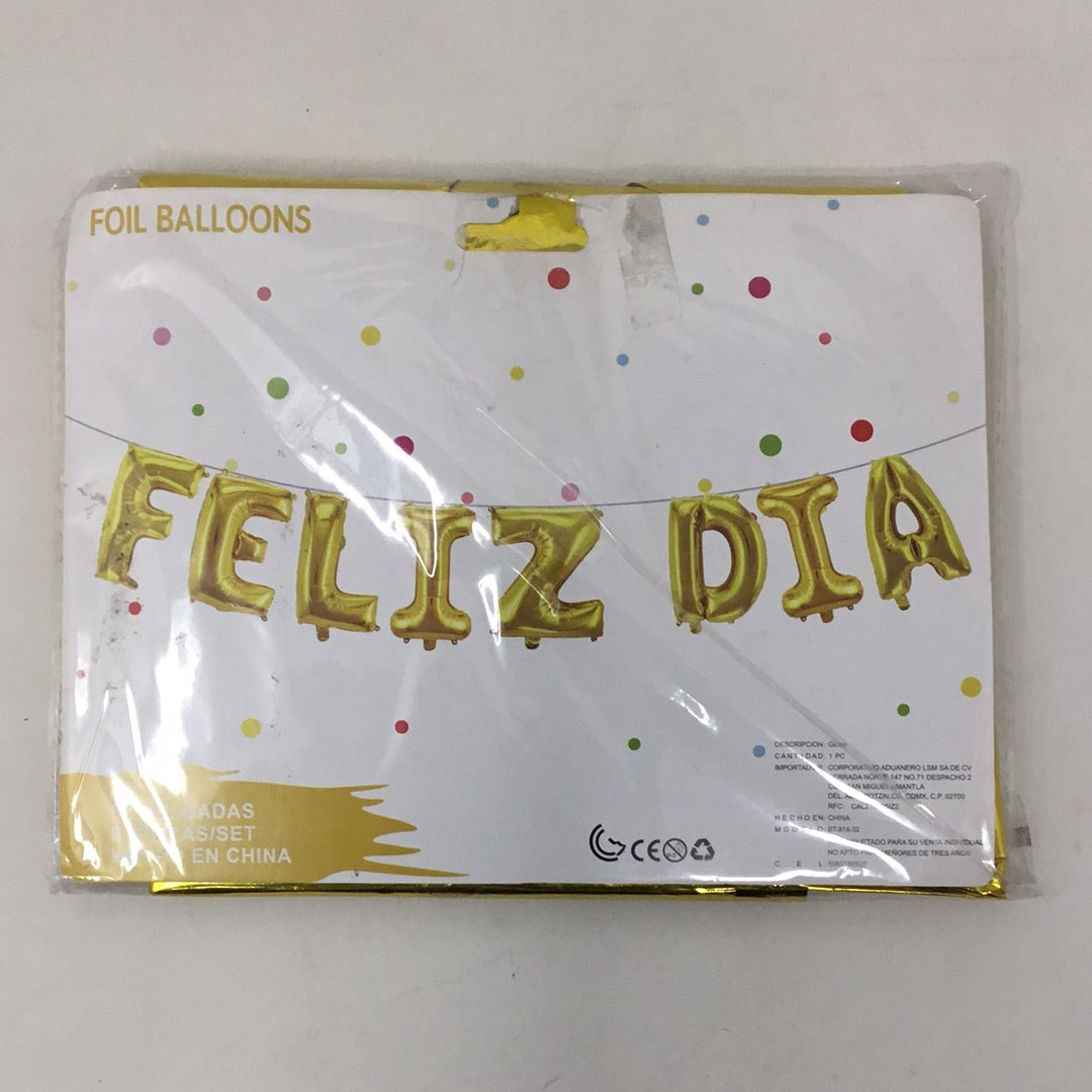 Globo feliz dia