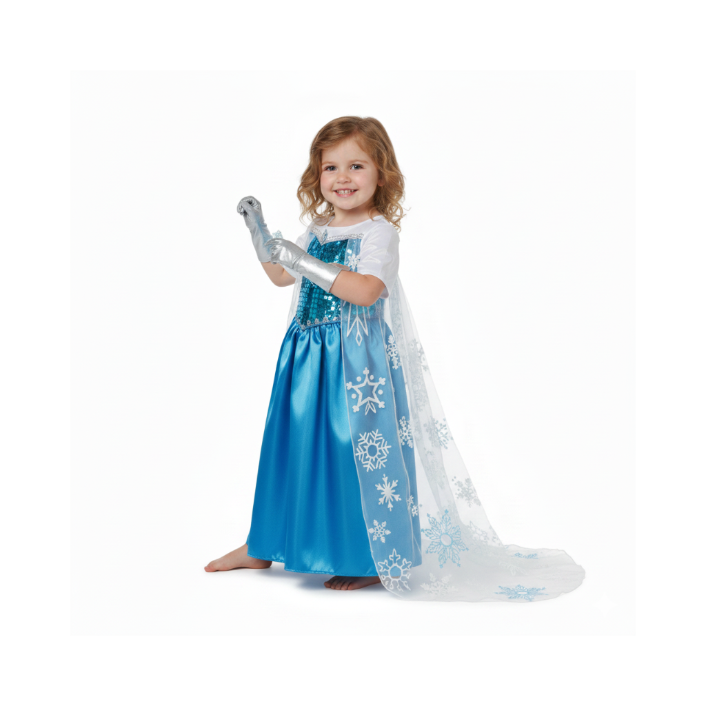 Princesa Hielo con Guantes