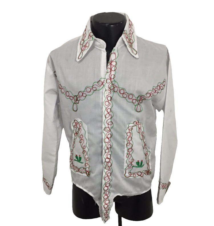 Camisa caporal bordada