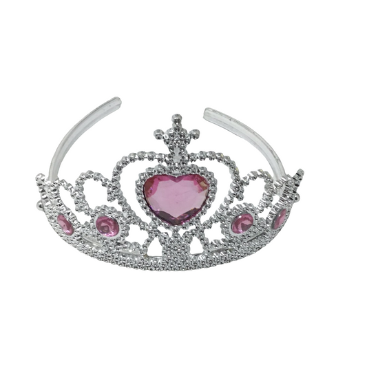 Corona Corazon Plateada