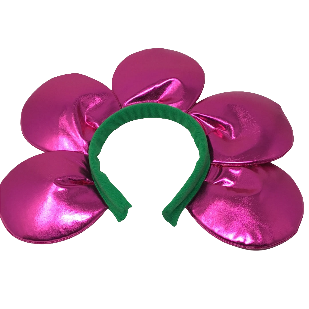 Diadema Flor Metalica