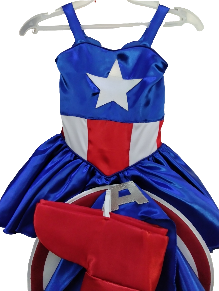 Cap America niña