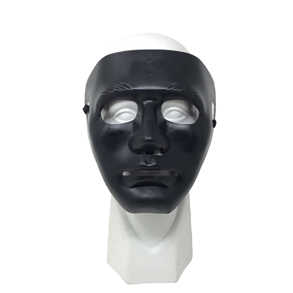 Máscara AN plástico negro