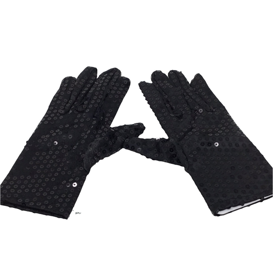 Guantes Cortos Lentejuelas