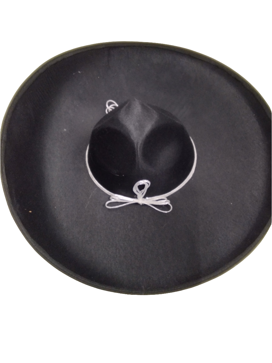 Sombrero charro con adorno