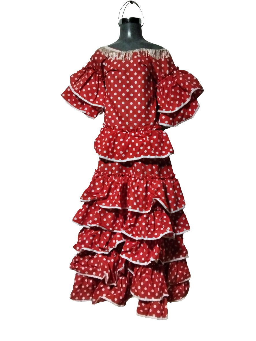 Vestido Española Blanco