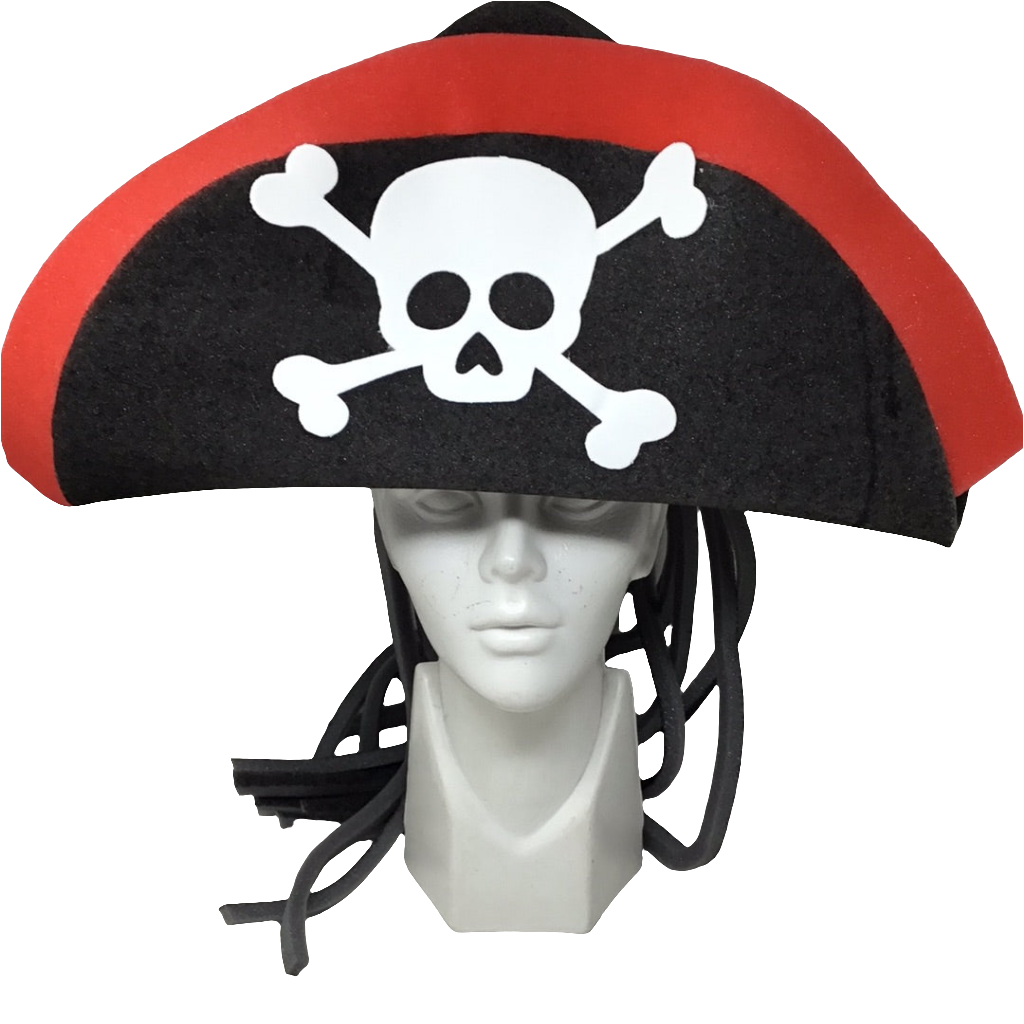 Sombrero espuma pirata