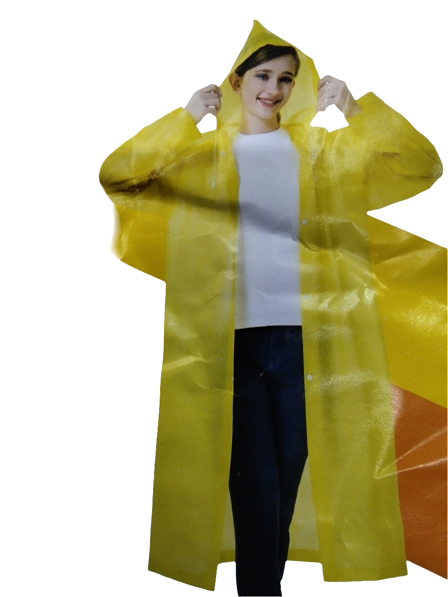 Impermeable amarillo