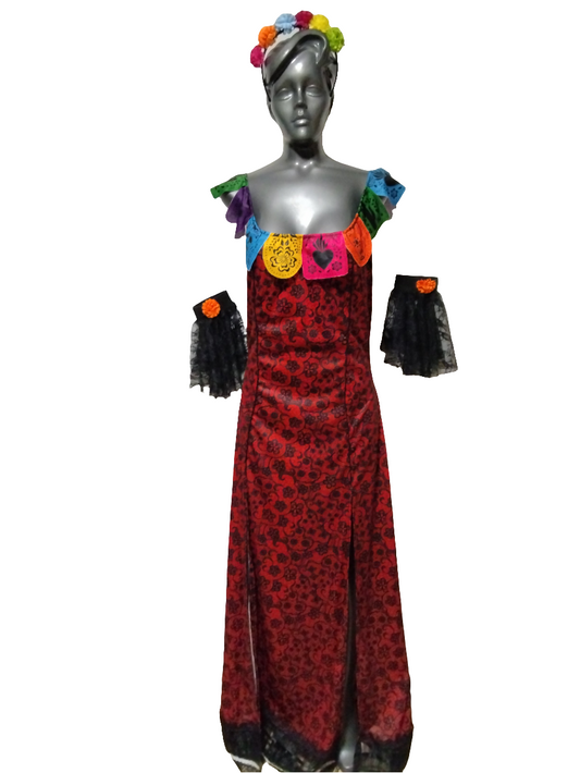 Catrina Largo Vestido