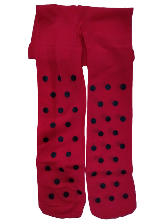 Malla boleada rojo/negro PINKY