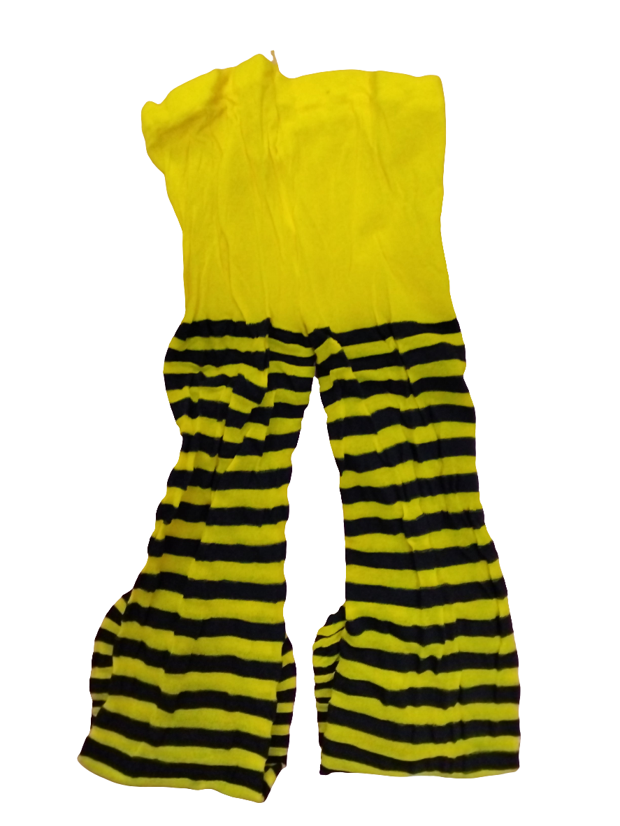 Mallita rayada amarillo/negro PINKY