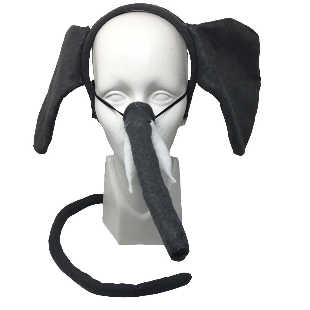 Diadema y cola de elefante