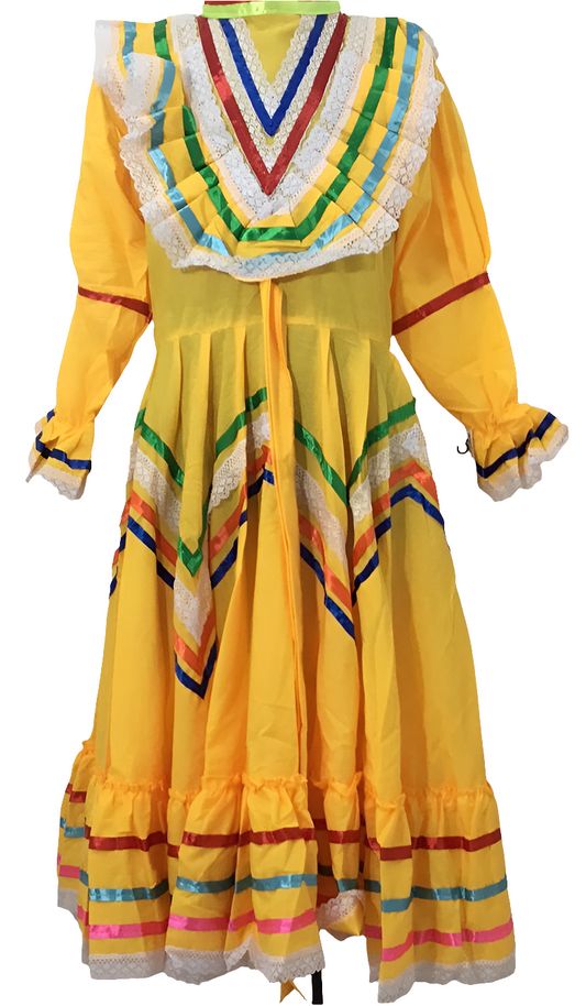 Vestido Jalisco amarillo