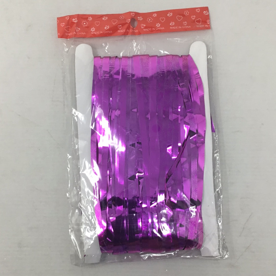 Cortina fiesta morado