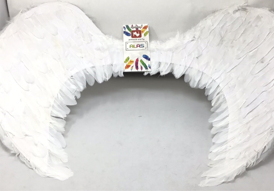 Alas plumas blancas G