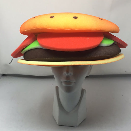 Sombrero espuma hamburguesa