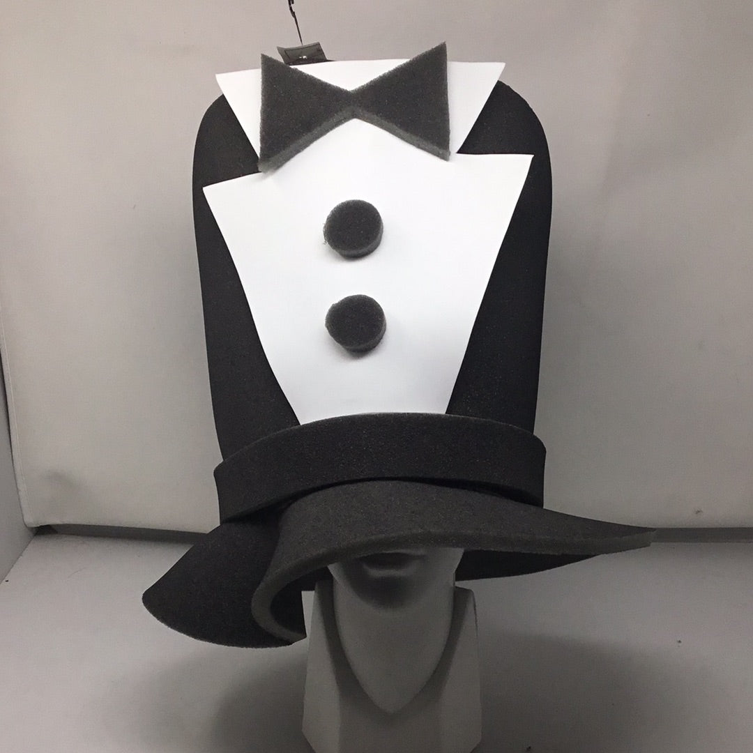 Sombrero espuma tuxedo