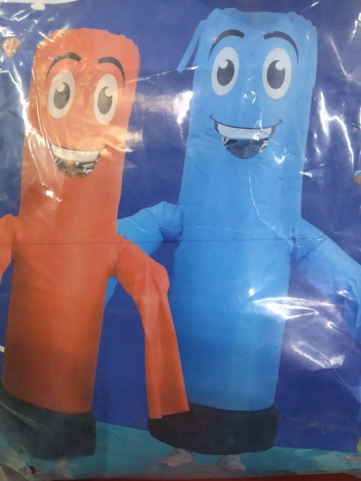 Inflable cosa roja