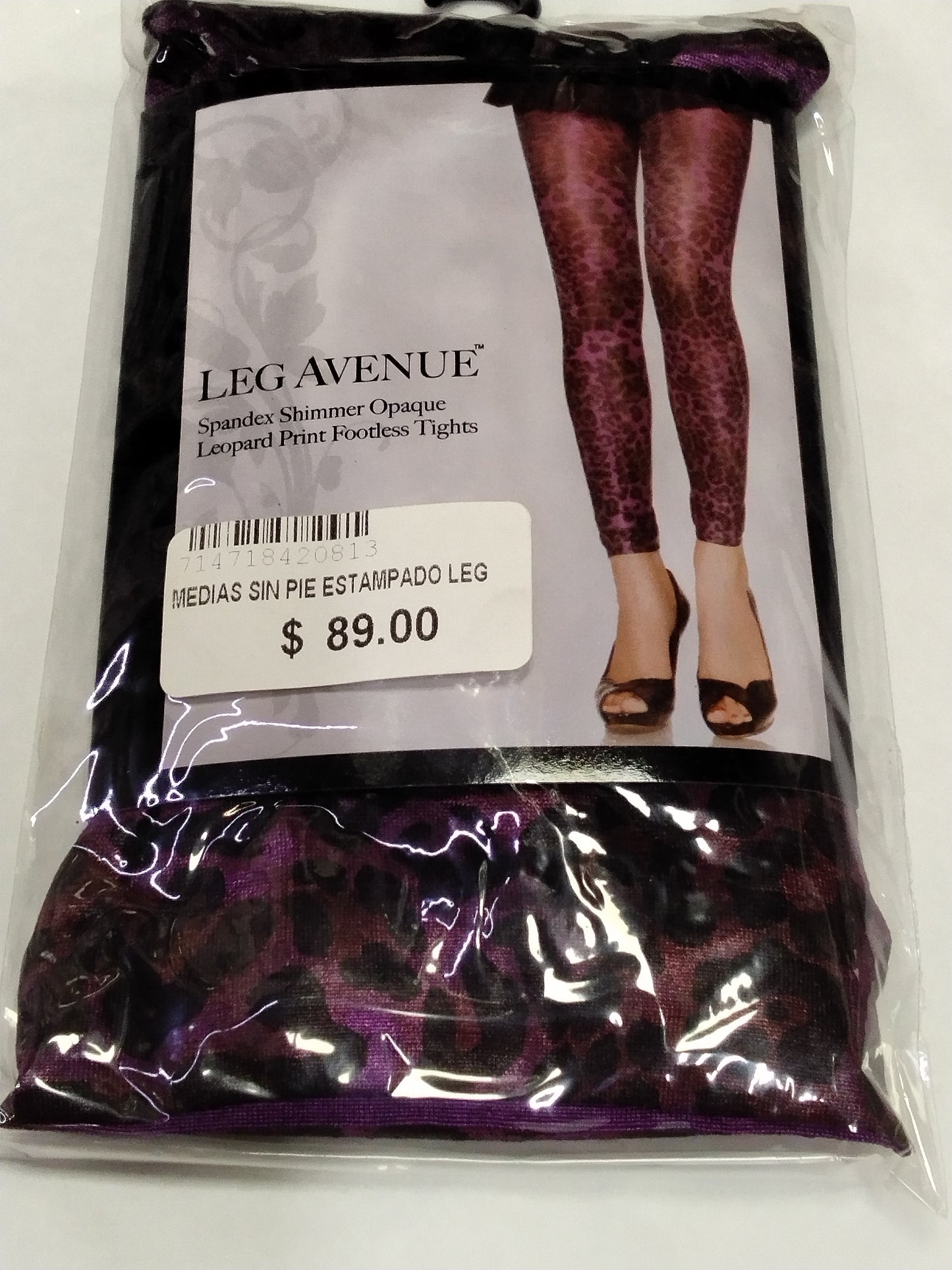 Medias sin pie estampado leg