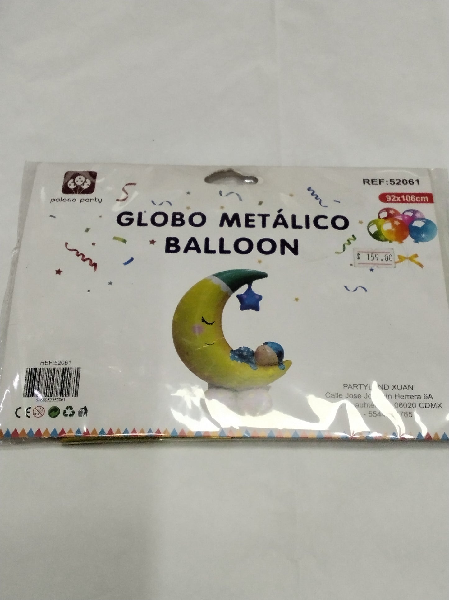 Globo metalico balloon