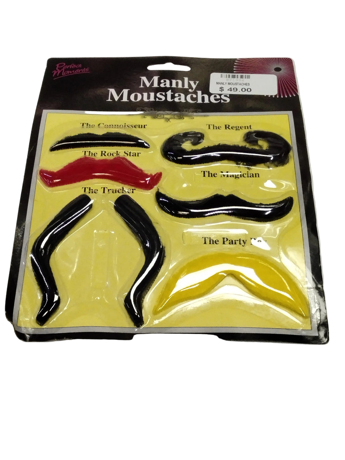 Manly moustaches