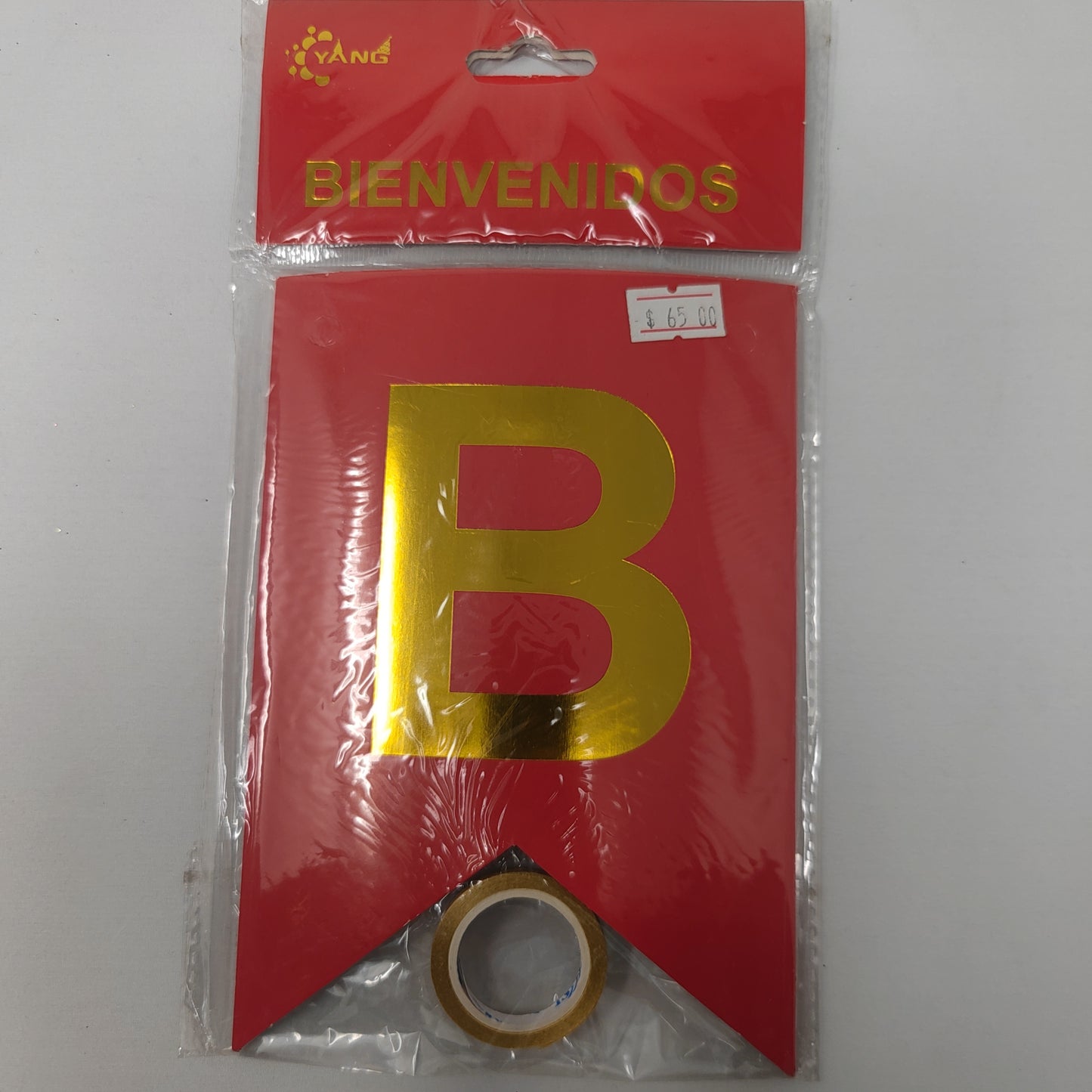 Banderin bienvenidos