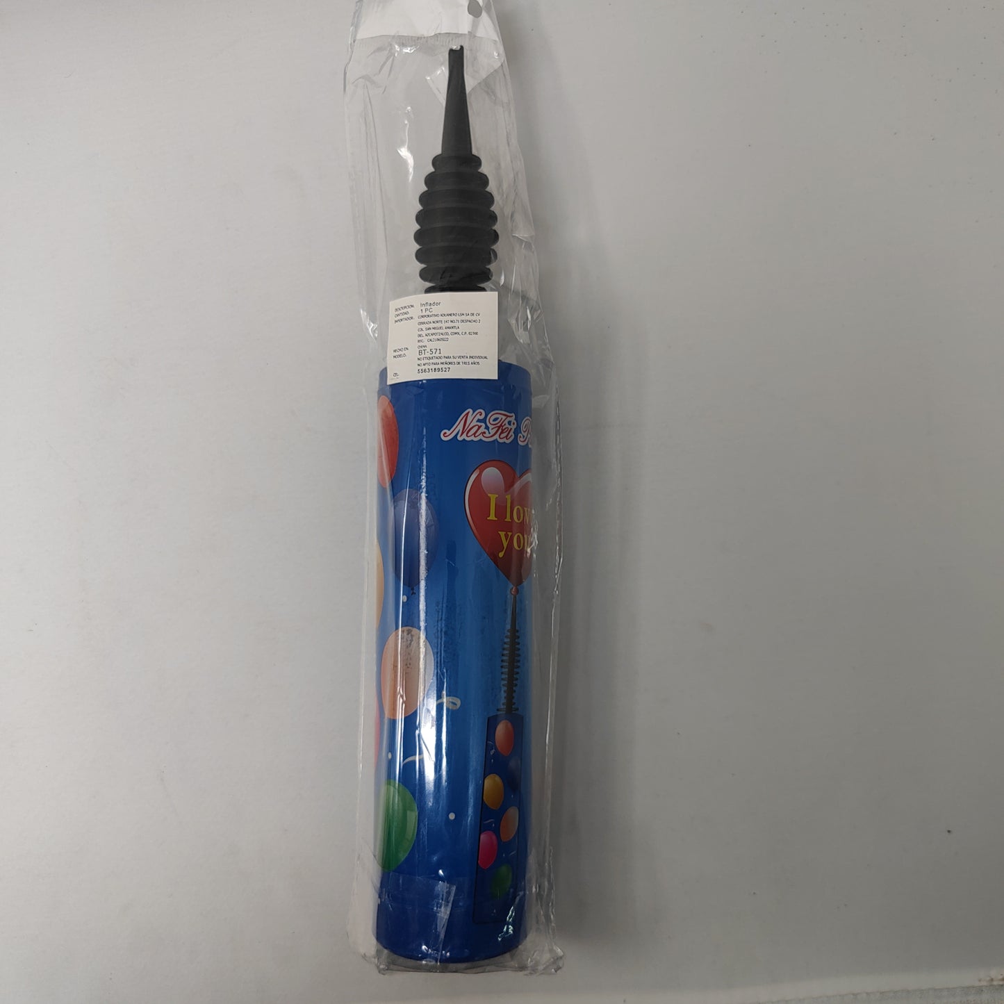 Bomba para inflar globos gde