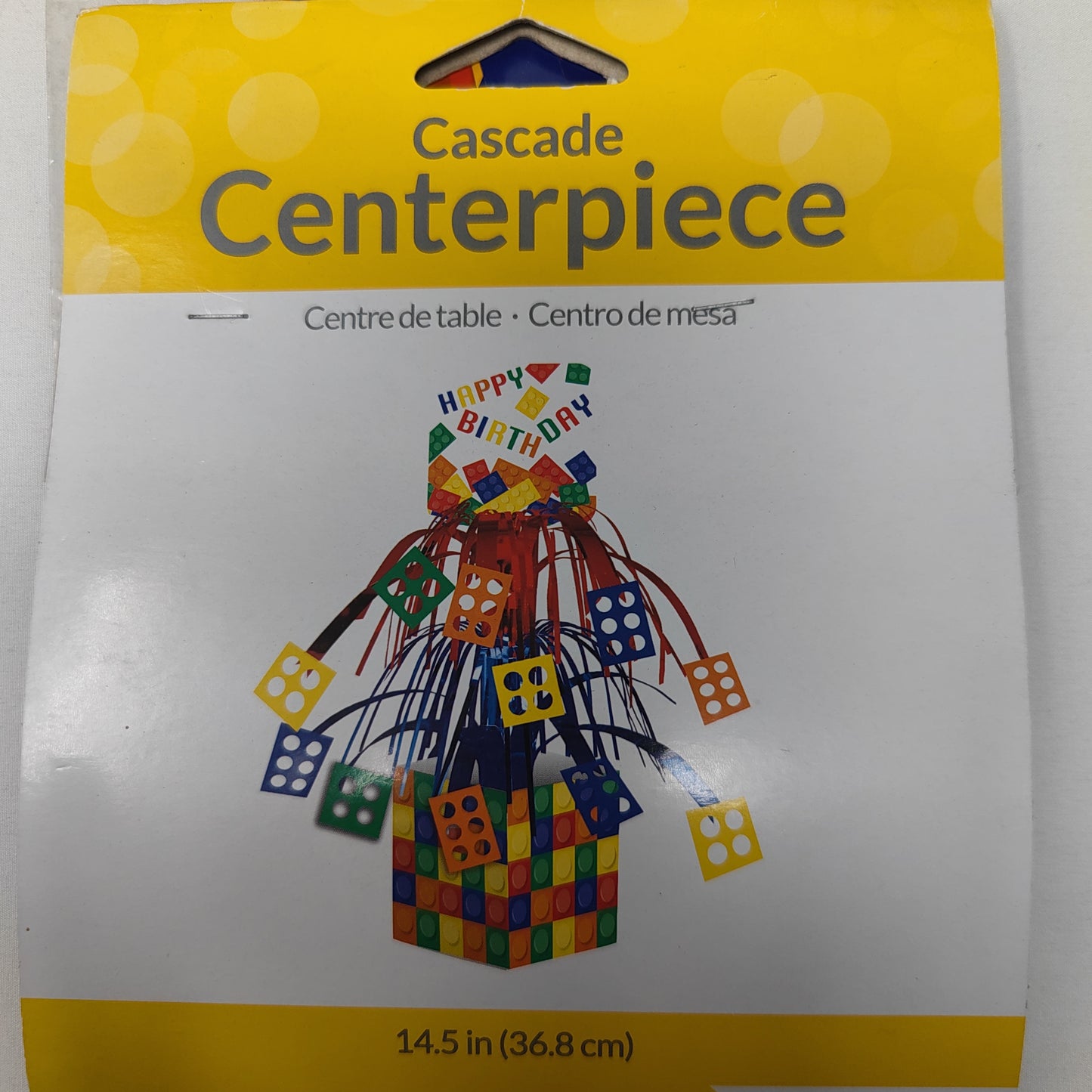 Centro de mesa bloques