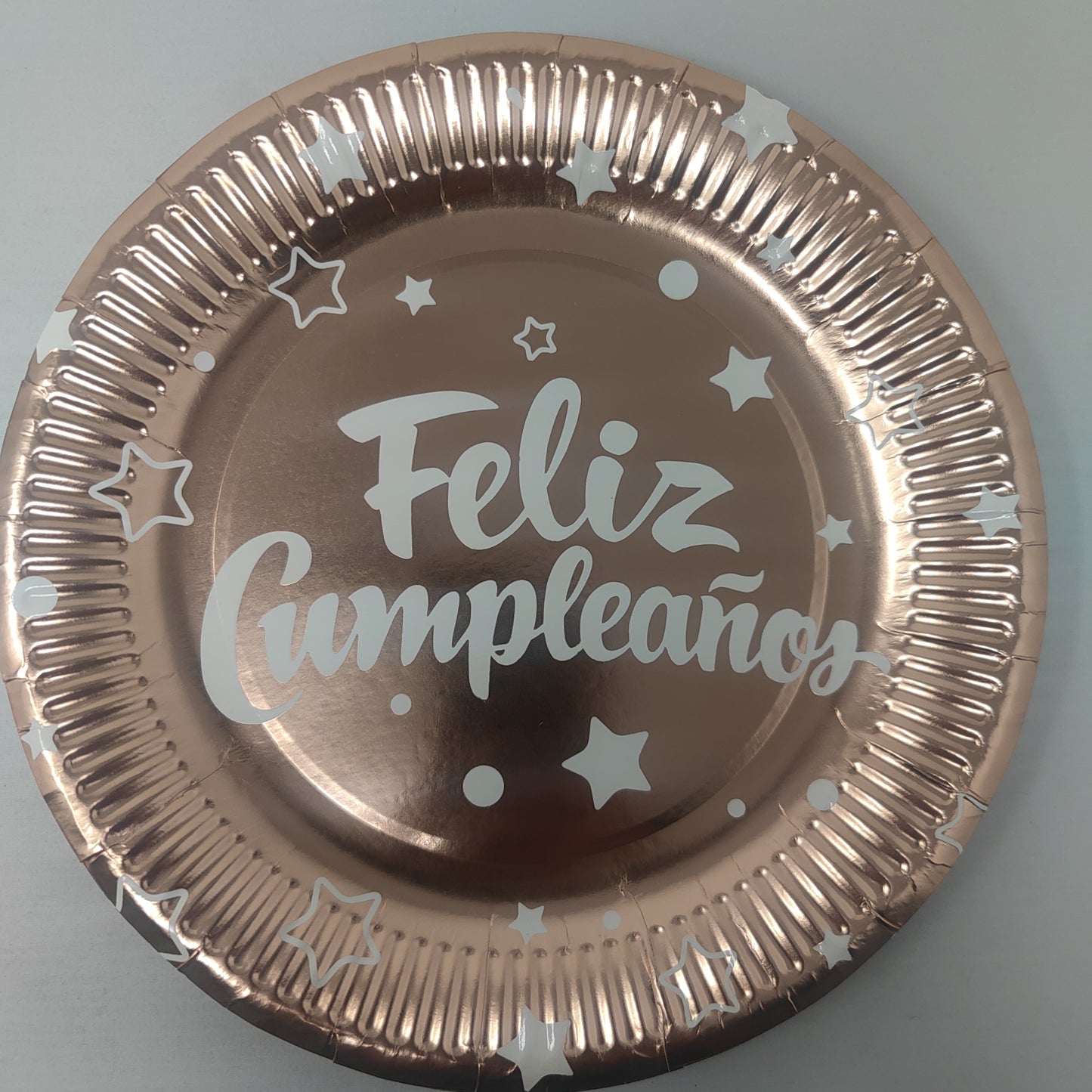 Plato metalico 10 pz #9