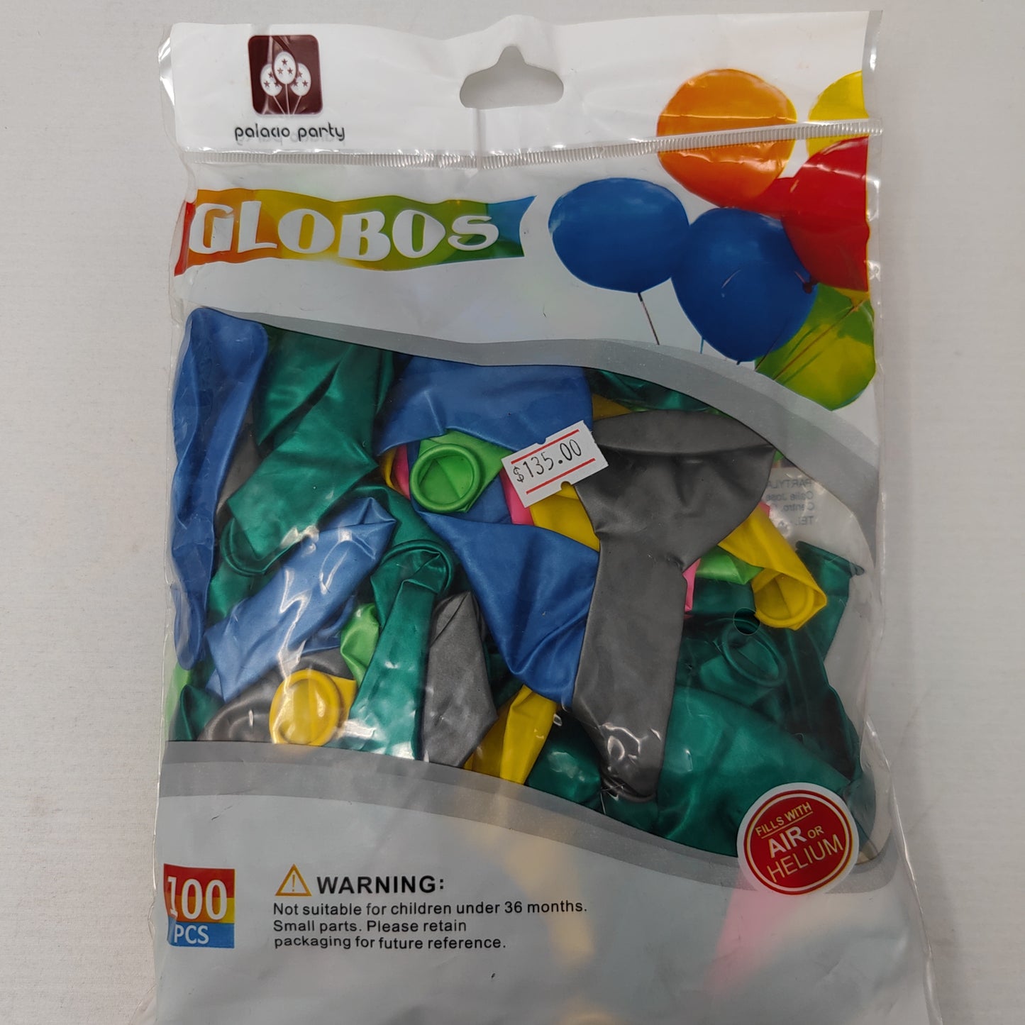 Globos palacio party 100 PZ