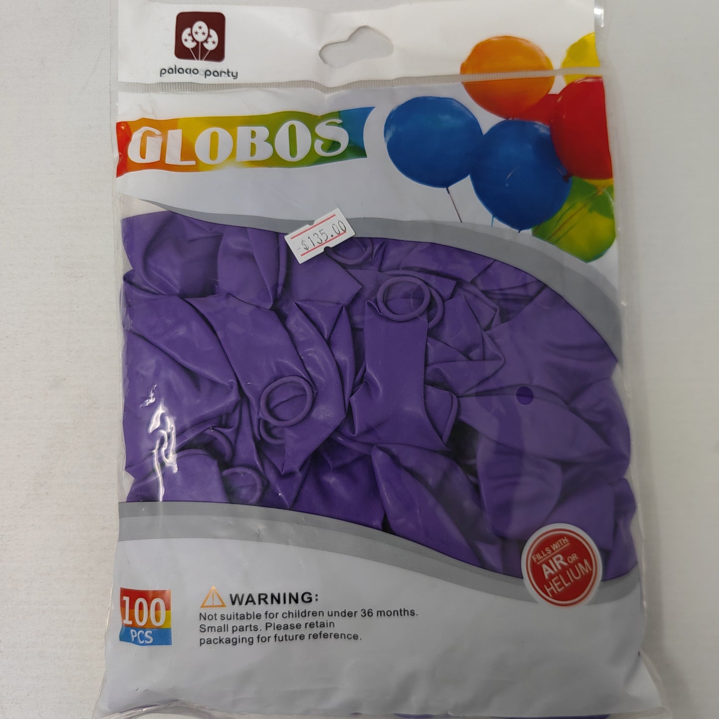 Globos palacio party 100 PZ