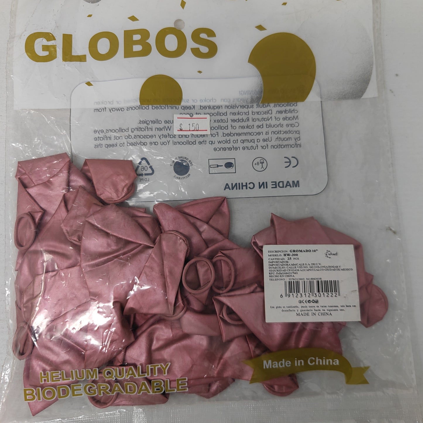 Globo cromado yang