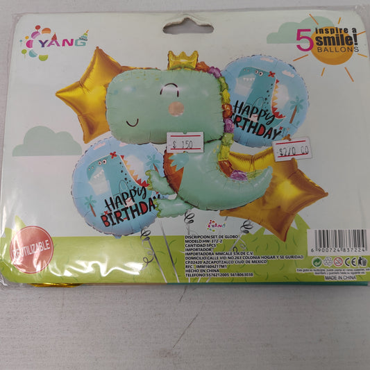 Kit dino globo