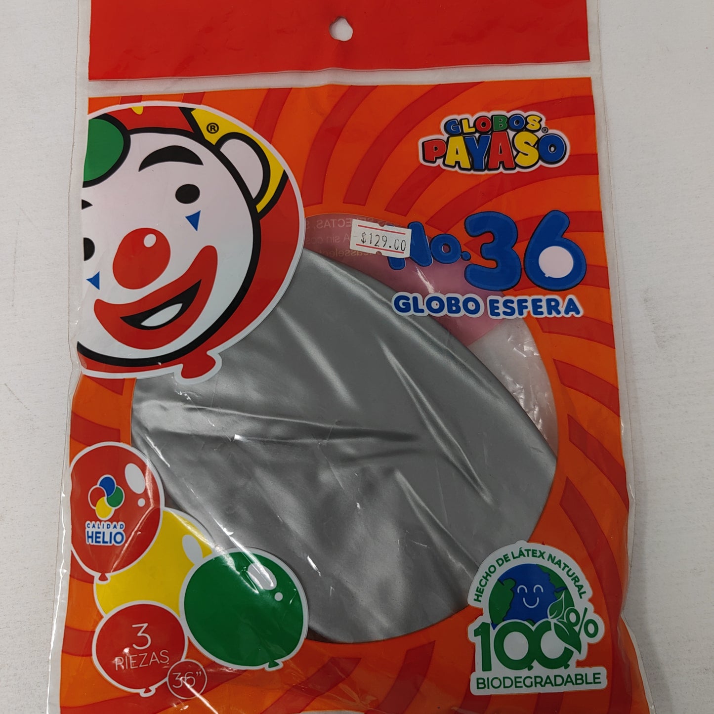 Globo esfera 36” 3pz