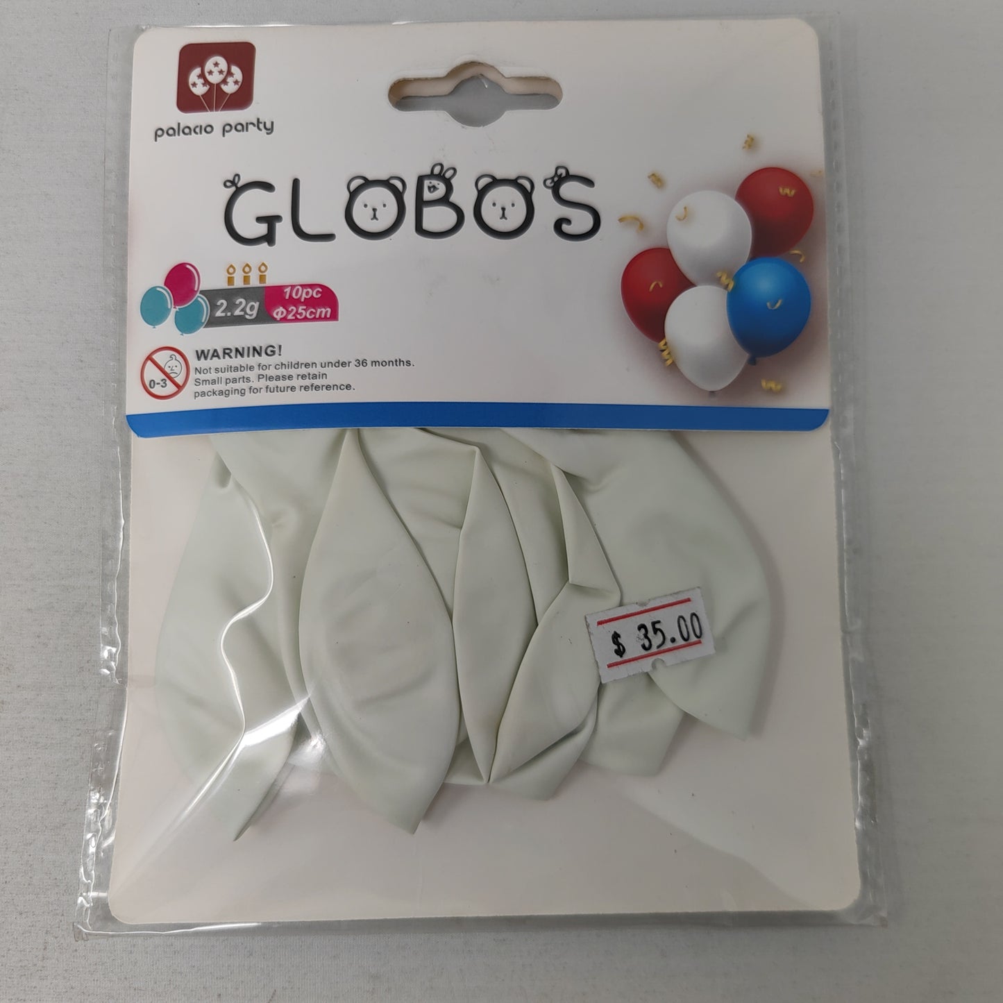 Globo latex 10pz