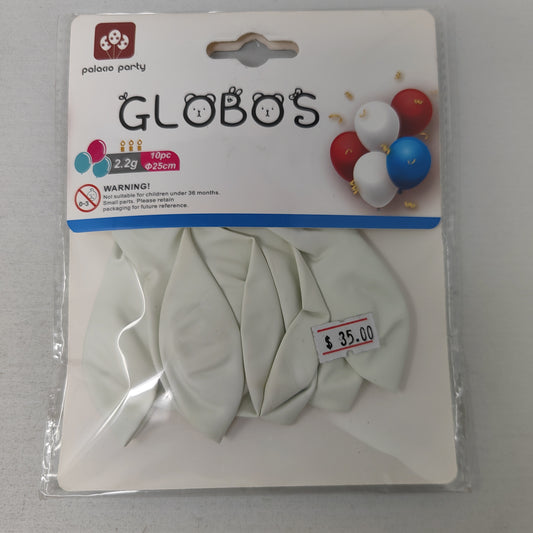 Globo latex 10pz