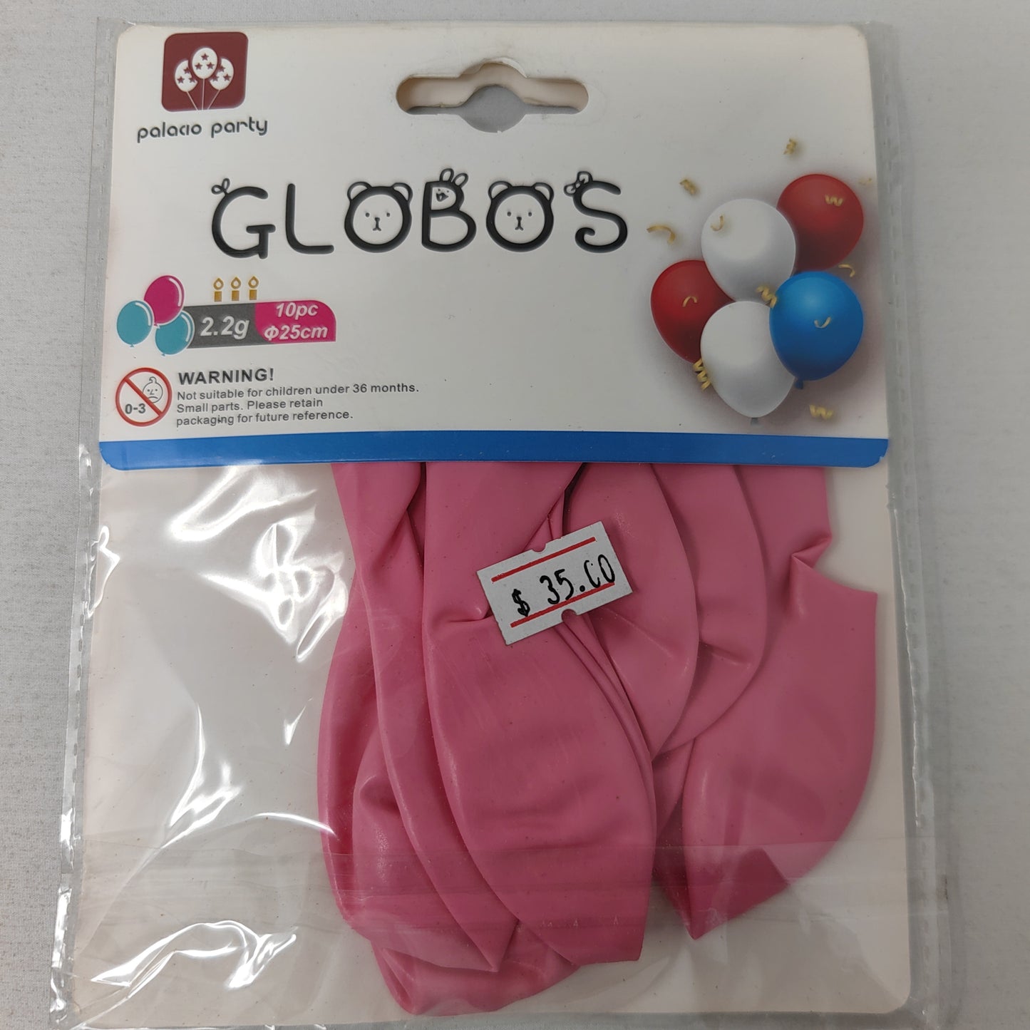 Globo latex 10pz