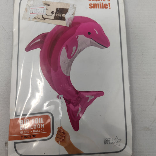 Globo delfin rosa