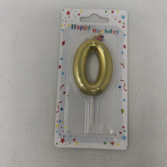 Velas numero pla/dor