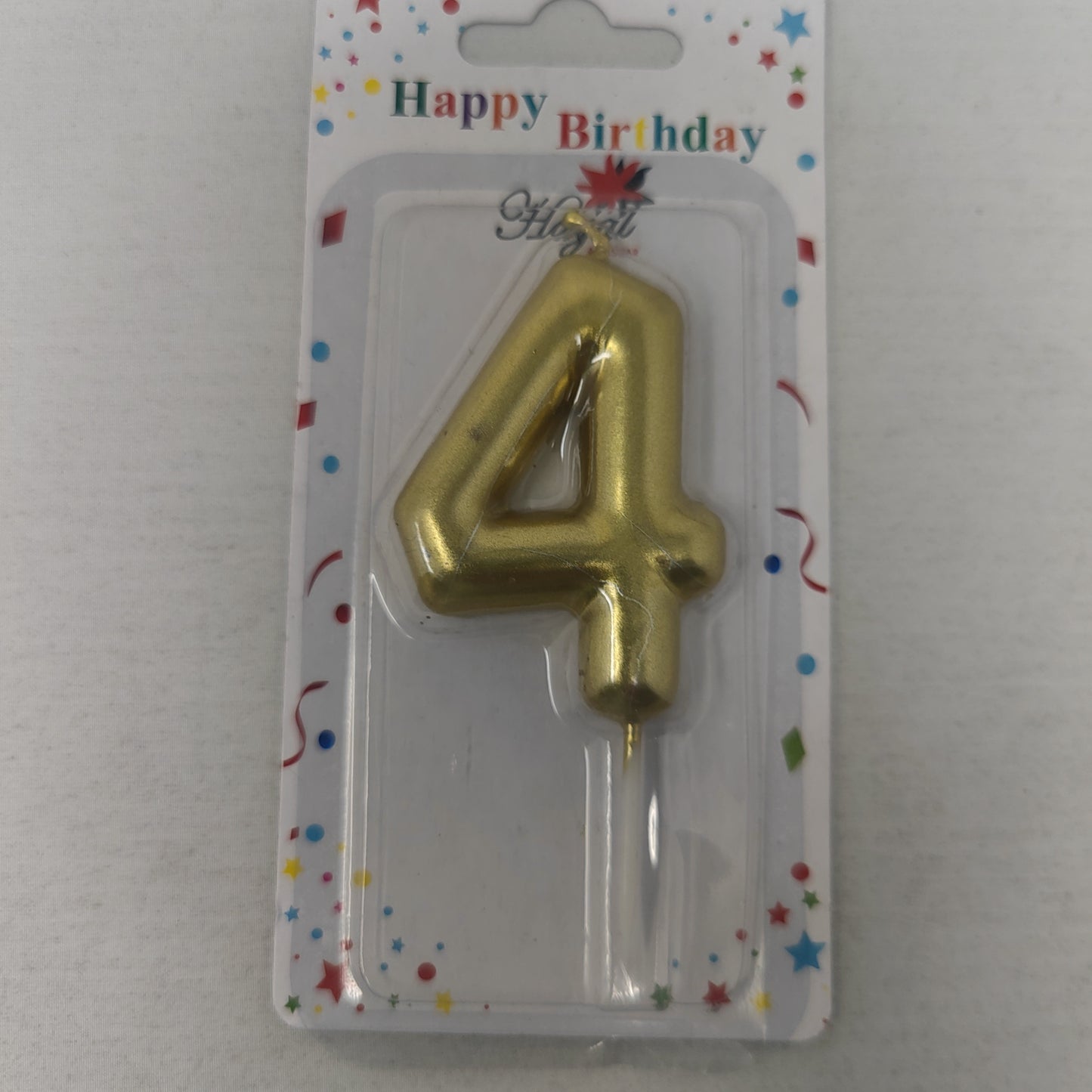 Velas numero pla/dor