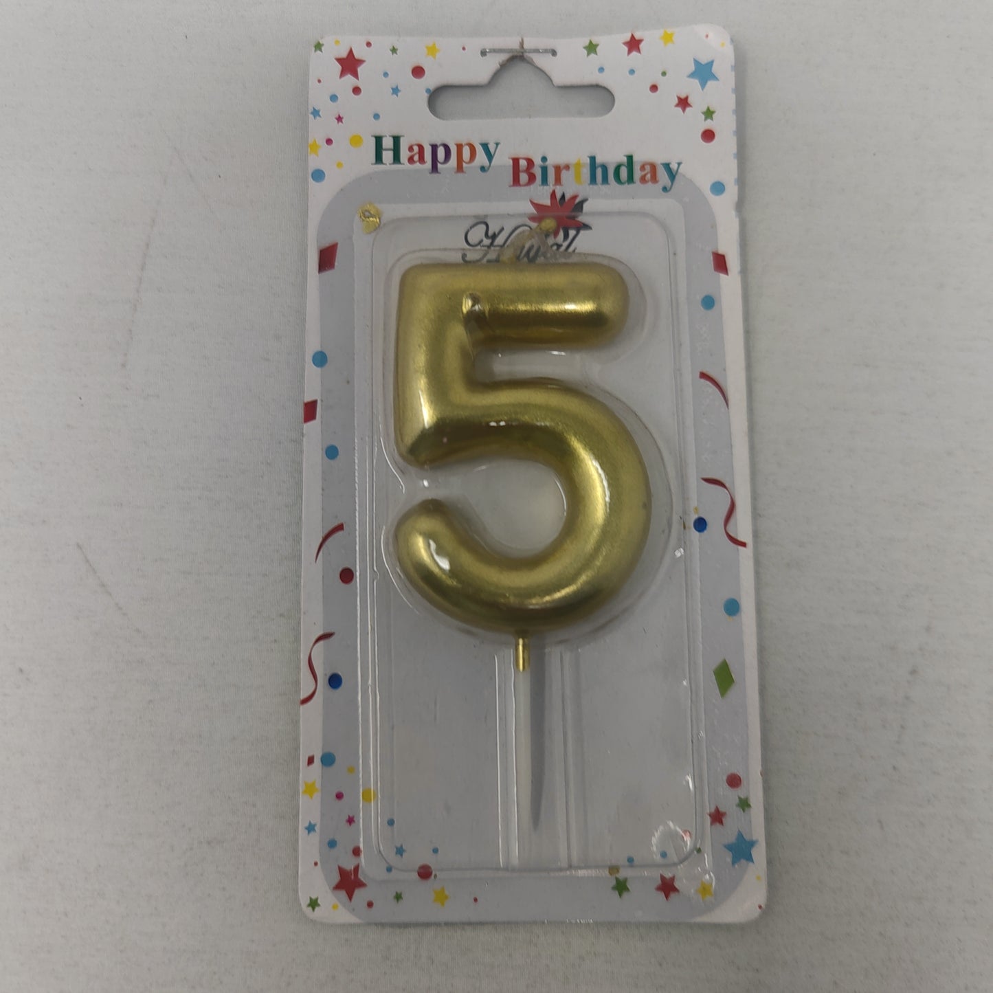Velas numero pla/dor