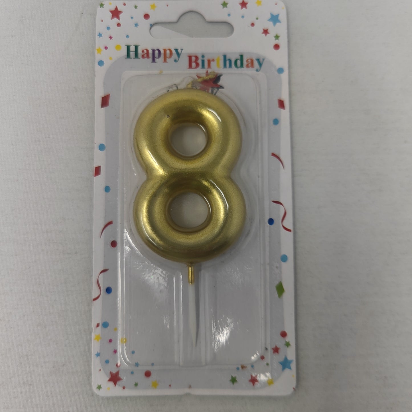 Velas numero pla/dor