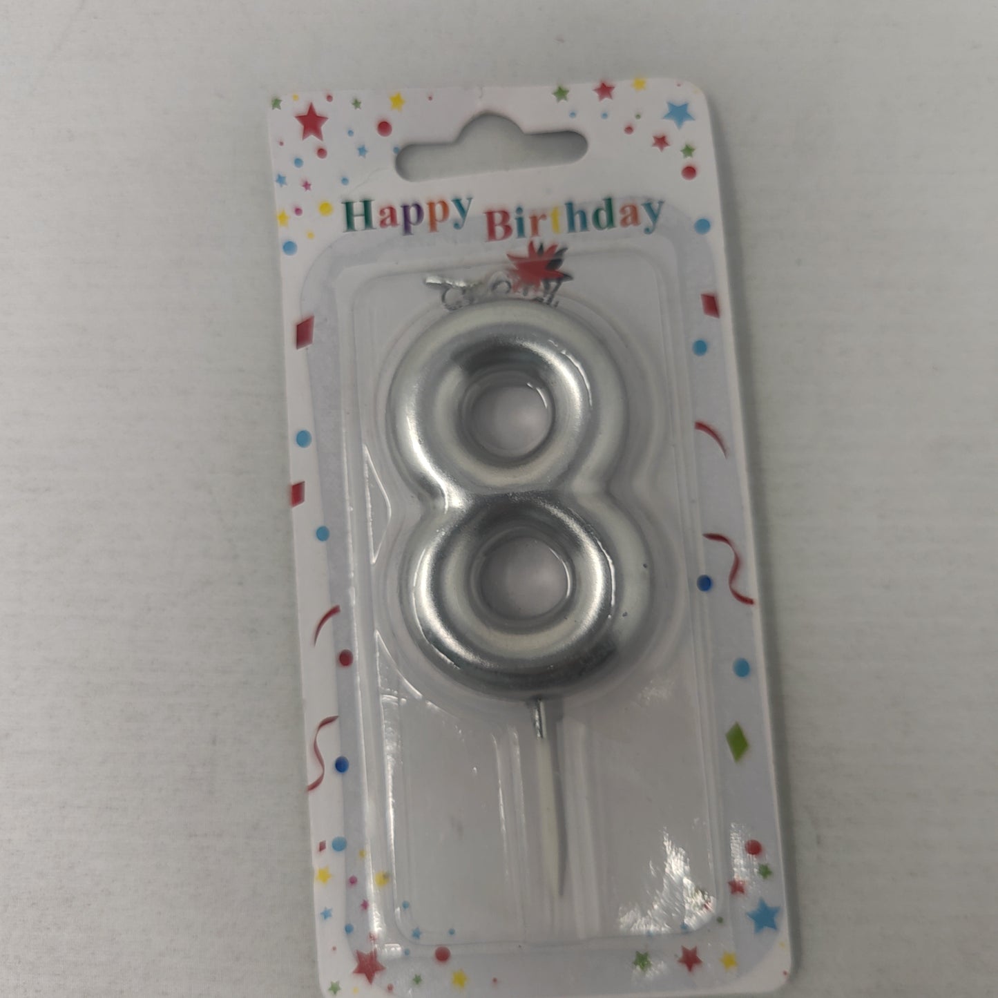 Velas numero pla/dor