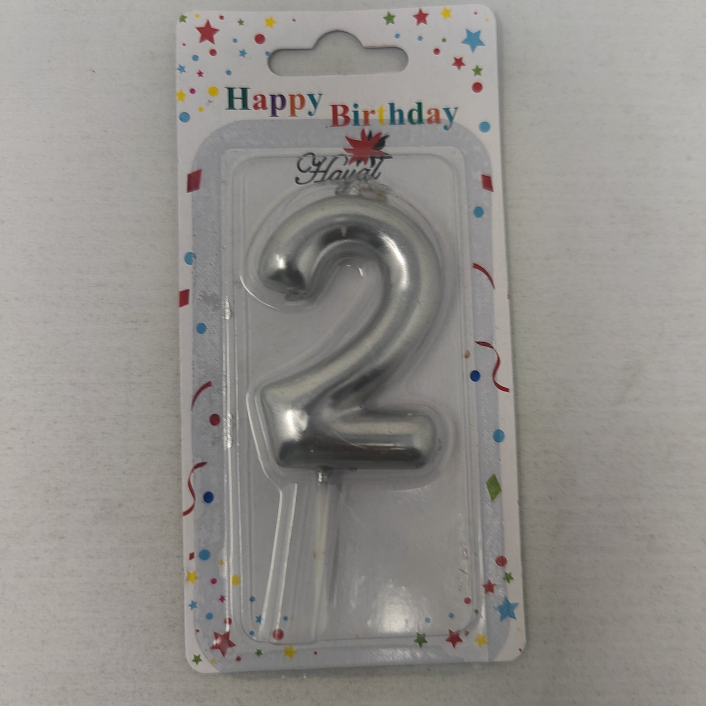 Velas numero pla/dor